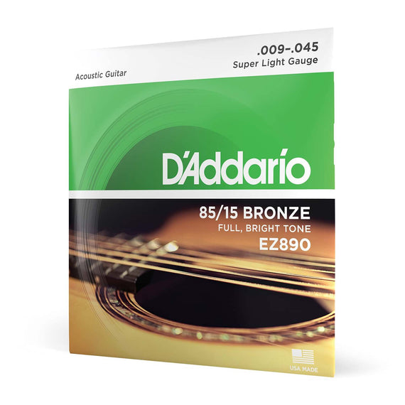 Acoustic Guitar's Potential with D'Addario 85/15 Bronze Strings