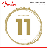 FENDER - 80/20 Bronze Acoustic Guitar Strings