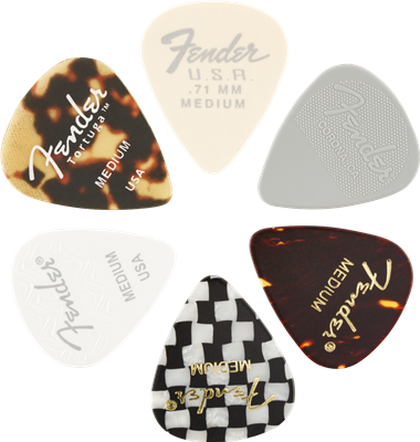 FENDER - MEDLEY PICKS - Designed for versatility