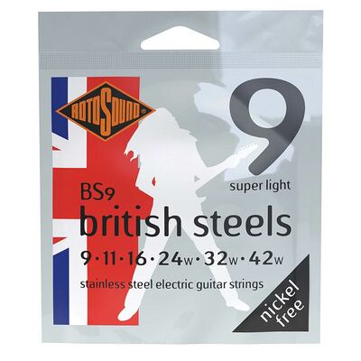 Rotosound - British Steels - Electric Guitar Strings Set