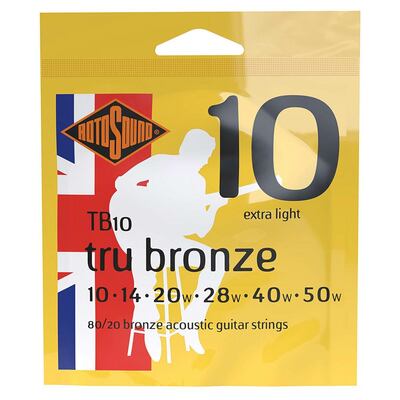 Rotosound - Tru Bronze - Acoustic Guitar Strings Set