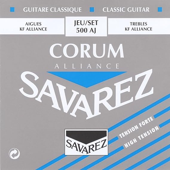Savarez 500AJ Alliance Corum High Tension Guitar Strings Set