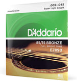 D'Addario - 85/15 Bronze - Acoustic Guitar Strings Set