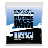 Ernie Ball - Stainless Steel Flatwound Bass Strings