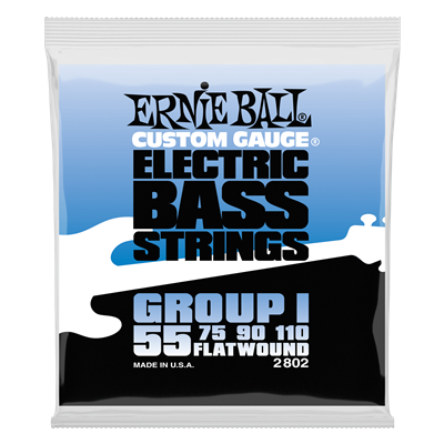 Ernie Ball - Stainless Steel Flatwound Bass Strings