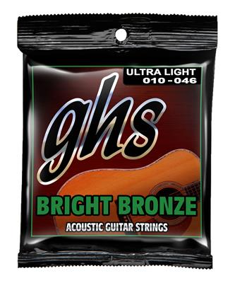 GHS - Bright Bronze - 80/20 Bronze Acoustic Guitar Strings