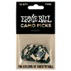 Ernie Ball - Camouflage (12-Pack) Guitar Camouflage Picks