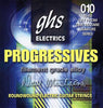 GHS - Progressives - Electric Guitar Strings Set!!!