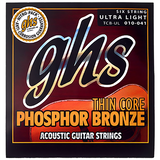 GHS - THIN CORE  Phosphor Bronze Acoustic Guitar Strings