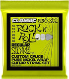 Ernie Ball - Slinky Classic Rock N Roll Pure Nickel wrap electric guitar strings