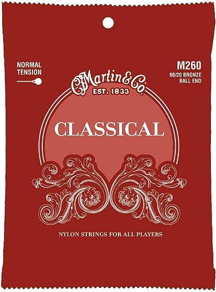 Martin Guitar Classical M260 Strings - Nylon 80/20 Bronze