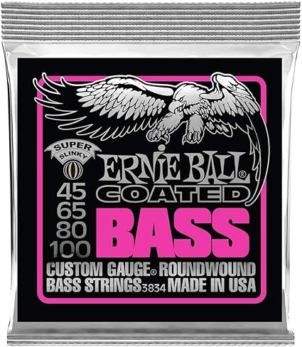 Ernie Ball - COATED Bass Guitar Strings