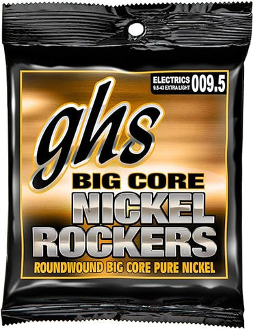 GHS Strings - Big Core Nickel Rockers Guitar Strings Set