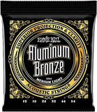 Ernie Ball - Aluminum Bronze Guitar Strings Set