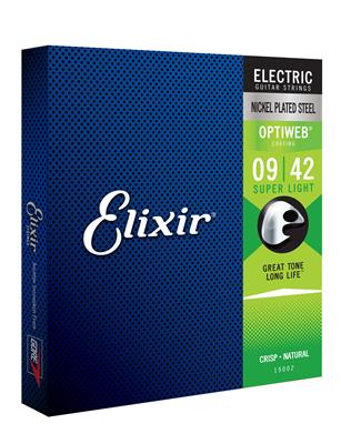 Elixir Guitar Strings - OPTIWEB Electric Guitar String Set