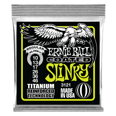 Ernie Ball - Coated Nickel-Plated Steel Electric Guitar Strings